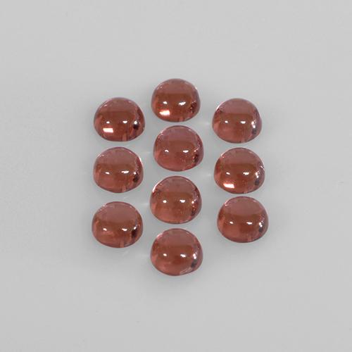 1.85カラットの天然濃いレッドワインアルマンディンガーネット（3.08 mm・ラウンドカット）