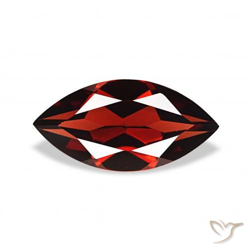 2.10ct ディープレッド アルマンディンガーネット, マーキーズ, VVS