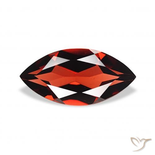 1.88ct ディープレッド アルマンディンガーネット, マーキーズ, VVS