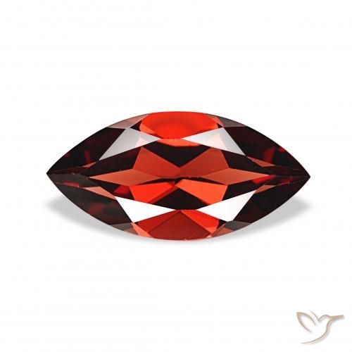 1.96ct ダークレッド アルマンディンガーネット, マーキーズ, VVS