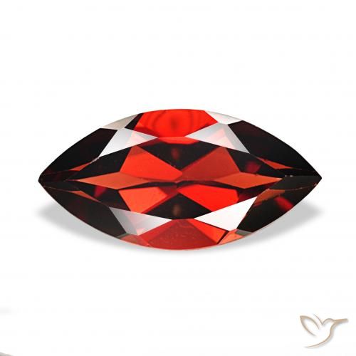 2.09ct ダークレッド アルマンディンガーネット, マーキーズ, VVS-VS