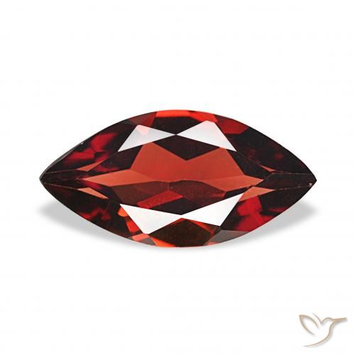 1.86ct ディープレッド アルマンディンガーネット, マーキーズ, VVS
