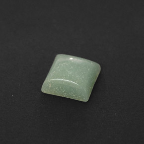 1.04カラットの天然グリーンアマゾナイト（6.2×6.1 mm・四角）