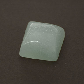 1.37カラットの天然青緑アマゾナイト（6.3×6.3 mm・四角）