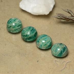 Shop natural 10.13ct パイングリーン アマゾナイト gems, ラウンド, from マダガスカル at GemSelect. In stock, global shipping!