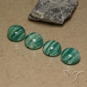 Shop natural 12.56ct ミディアムグリーン アマゾナイト gems, ラウンド, from マダガスカル at GemSelect. In stock, global shipping!