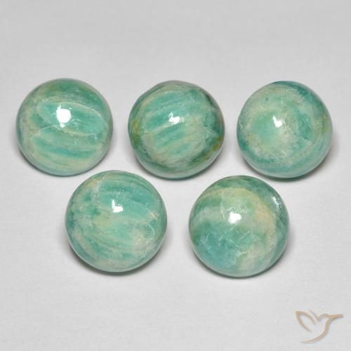 Shop natural 14.54ct クールグリーン アマゾナイト gems, ラウンド, from マダガスカル at GemSelect. In stock, global shipping!