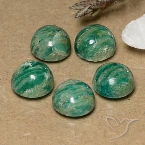 Shop natural 11.08ct パイングリーン アマゾナイト gems, ラウンド, from マダガスカル at GemSelect. In stock, global shipping!