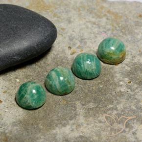 Shop natural 6.11ct クールグリーン アマゾナイト gems, ラウンド, from マダガスカル at GemSelect. In stock, global shipping!