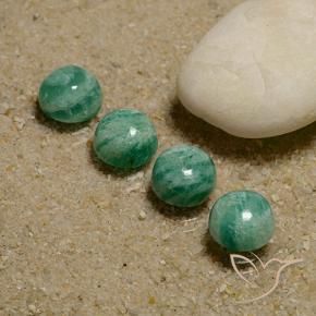 Shop natural 5.82ct クールグリーン アマゾナイト gems, ラウンド, from マダガスカル at GemSelect. In stock, global shipping!