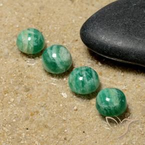 Shop natural 5.77ct クールグリーン アマゾナイト gems, ラウンド, from マダガスカル at GemSelect. In stock, global shipping!