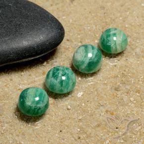 Shop natural 5.77ct クールグリーン アマゾナイト gems, ラウンド, from マダガスカル at GemSelect. In stock, global shipping!