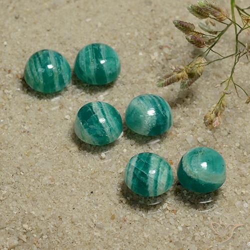 Shop natural 8.38ct クールグリーン アマゾナイト gems, ラウンド, from マダガスカル at GemSelect. In stock, global shipping!