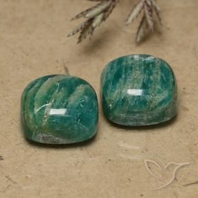 自然派の商品を探す 11.13ct クールグリーン アマゾナイト 宝石, クッションカット, マダガスカル からGemSelectで. 在庫あり、世界各国へ発送!