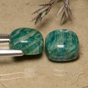 自然派の商品を探す 11.13ct クールグリーン アマゾナイト 宝石, クッションカット, マダガスカル からGemSelectで. 在庫あり、世界各国へ発送!