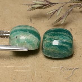 Shop natural 11.30ct パイングリーン アマゾナイト gems, クッション, from マダガスカル at GemSelect. In stock, global shipping!