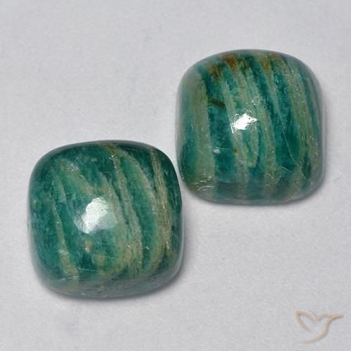 Shop natural 10.89ct パイングリーン アマゾナイト gems, クッション, from マダガスカル at GemSelect. In stock, global shipping!