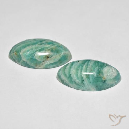 Shop natural 15.86ct ミディアムグリーン アマゾナイト gems, マーキーズ, from マダガスカル at GemSelect. In stock, global shipping!