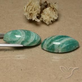 Shop natural 18.43ct クールグリーン アマゾナイト gems, マーキーズ, from マダガスカル at GemSelect. In stock, global shipping!