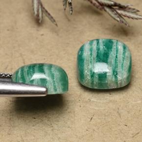 自然派の商品を探す 9.65ct 青緑 アマゾナイト 宝石, クッションカット, マダガスカル からGemSelectで. 在庫あり、世界各国へ発送!