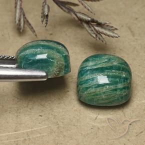 Shop natural 11.18ct パイングリーン アマゾナイト gems, クッション, from マダガスカル at GemSelect. In stock, global shipping!