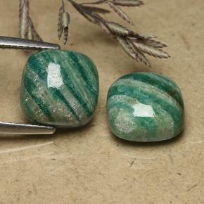 自然派の商品を探す 9.30ct クールグリーン アマゾナイト 宝石, クッションカット, マダガスカル からGemSelectで. 在庫あり、世界各国へ発送!