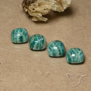 Shop natural 7.95ct パイングリーン アマゾナイト gems, クッション, from マダガスカル at GemSelect. In stock, global shipping!