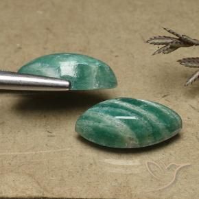 Shop natural 14.15ct ミディアムグリーン アマゾナイト gems, マーキーズ, from マダガスカル at GemSelect. In stock, global shipping!