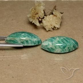 Shop natural 17.83ct ミディアムグリーン アマゾナイト gems, マーキーズ, from マダガスカル at GemSelect. In stock, global shipping!