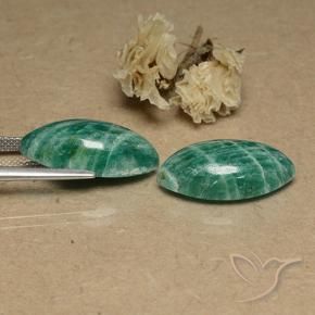 Shop natural 17.85ct パイングリーン アマゾナイト gems, マーキーズ, from マダガスカル at GemSelect. In stock, global shipping!