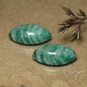 Shop natural 14.56ct ミディアムダークグリーン アマゾナイト gems, マーキーズ, from マダガスカル at GemSelect. In stock, global shipping!