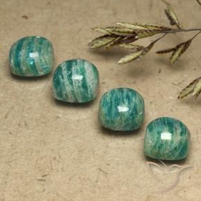 Shop natural 8.14ct パイングリーン アマゾナイト gems, クッション, from マダガスカル at GemSelect. In stock, global shipping!