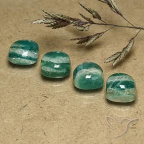 Shop natural 7.03ct パイングリーン アマゾナイト gems, クッション, from マダガスカル at GemSelect. In stock, global shipping!