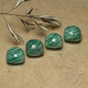 Shop natural 7.37ct パイングリーン アマゾナイト gems, クッション, from マダガスカル at GemSelect. In stock, global shipping!