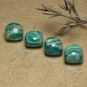 Shop natural 8.67ct パイングリーン アマゾナイト gems, クッション, from マダガスカル at GemSelect. In stock, global shipping!