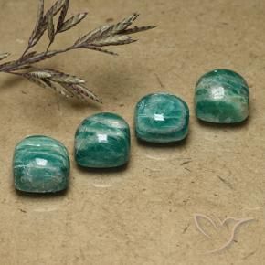 Shop natural 8.67ct パイングリーン アマゾナイト gems, クッション, from マダガスカル at GemSelect. In stock, global shipping!