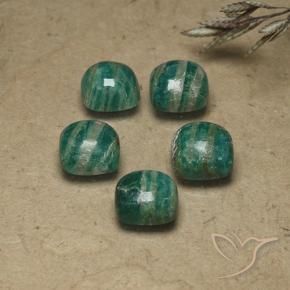 Shop natural 9.24ct パイングリーン アマゾナイト gems, クッション, from マダガスカル at GemSelect. In stock, global shipping!