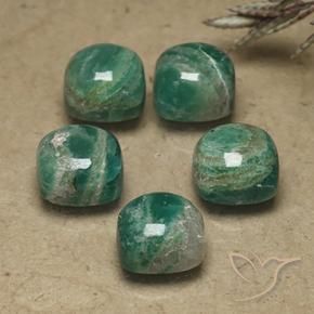 Shop natural 10.90ct クールグリーン アマゾナイト gems, クッション, from マダガスカル at GemSelect. In stock, global shipping!