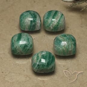 Shop natural 11.02ct クールグリーン アマゾナイト gems, クッション, from マダガスカル at GemSelect. In stock, global shipping!