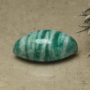 8.07カラットの天然パイングリーンアマゾナイト、マーキーズ、オペーク