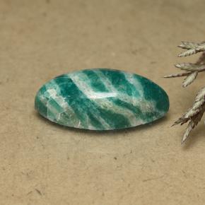 9.19カラットの天然パイングリーンアマゾナイト、マーキーズ、オペーク