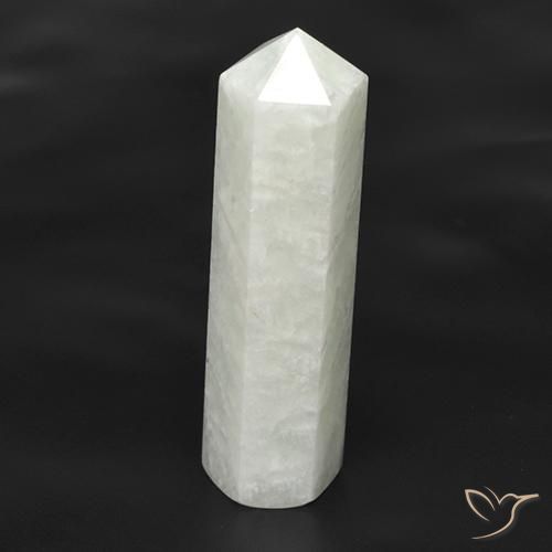 23.75ct 天然 グリーンがかったホワイト アマゾナイト, ファンシー, 半透明