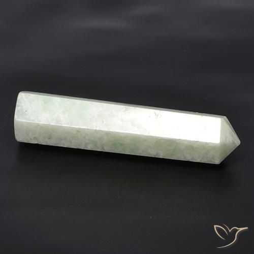 17.31ct 天然 グリーンがかったホワイト アマゾナイト, ファンシー, 半透明