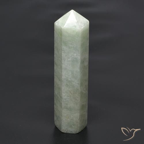 20.00ct 天然 ミディアムグリーン アマゾナイト, ファンシー, 半透明