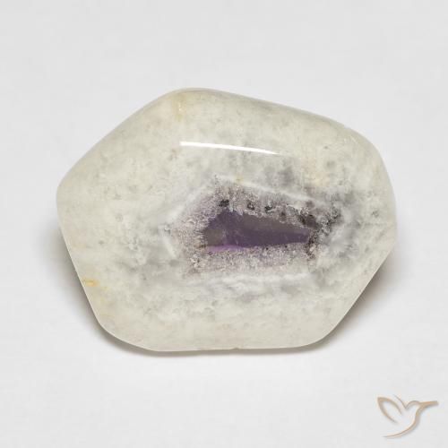 9.18ct 天然 マルチカラー アメジストジオードスライス, ファンシー, 透明