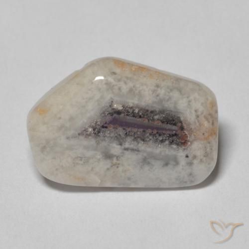 6.15ct 天然 マルチカラー アメジストジオードスライス, ファンシー, 透明