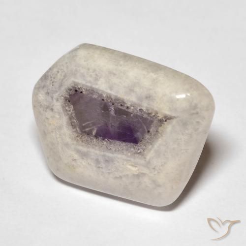 14.31ct 天然 マルチカラー アメジストジオードスライス, ファンシー, 透明