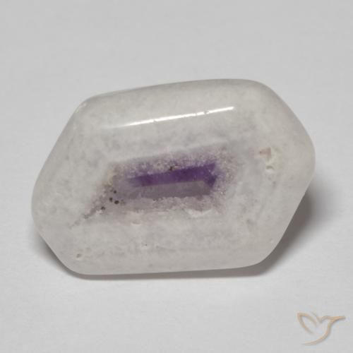 11.48ct 天然 マルチカラー アメジストジオードスライス, ファンシー, 透明