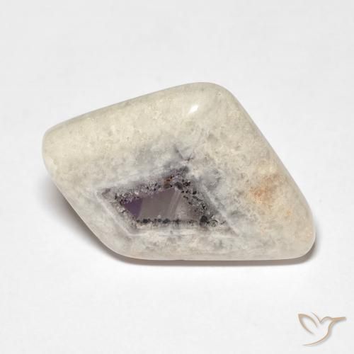 9.47ct 天然 マルチカラー アメジストジオードスライス, ファンシー, 透明