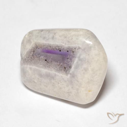 8.69ct 天然 マルチカラー アメジストジオードスライス, ファンシー, 透明